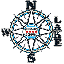 Load image into Gallery viewer, Chicago’s Compass design detail